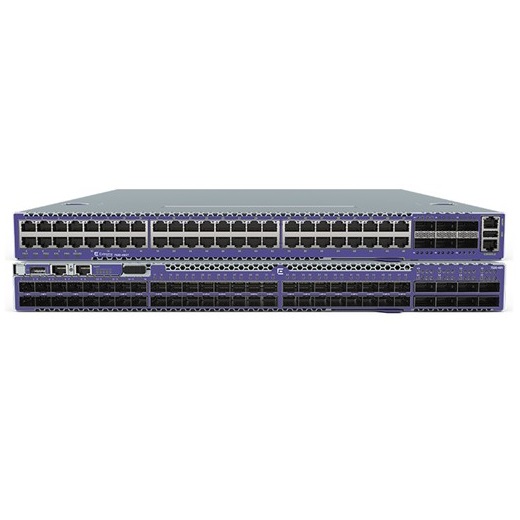 EXTREME SWITCH 7520-48Y W/TWO AC PS SIX B-F FANS